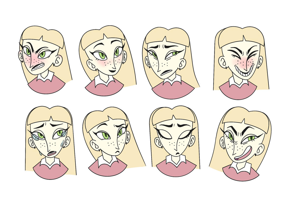 Violet Expressions (Digital)